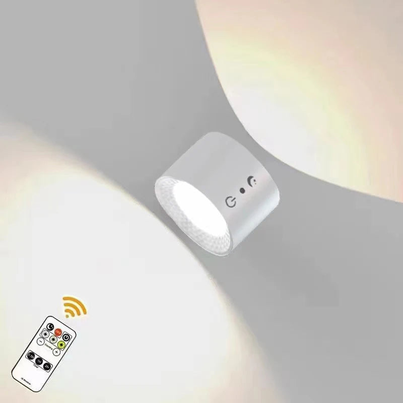 Led Double Head Wall Lamp &ndash; Touch Control 360 Rotation White / CHINA / 2Pcs