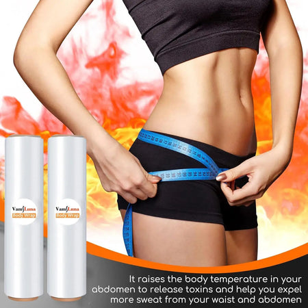 Fat Burning Plastic Belt Waist Wrap Shaper &ndash; Sauna Slimming