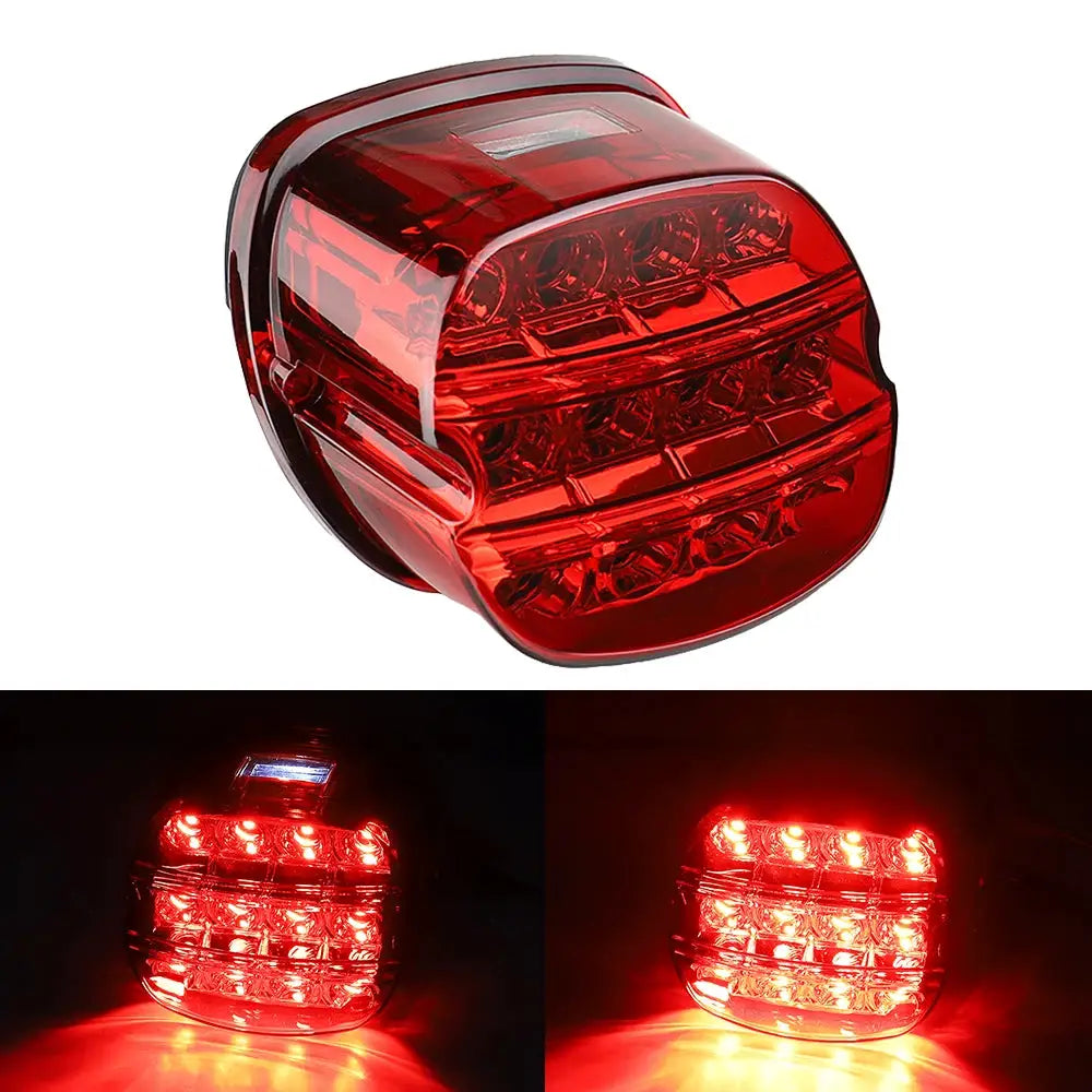 LED Brake Tail Light Motorcycle for FLSTF Night Train Touring Softail Sportster Road King Electra Road Glide by InterCyprus Trading Ltd