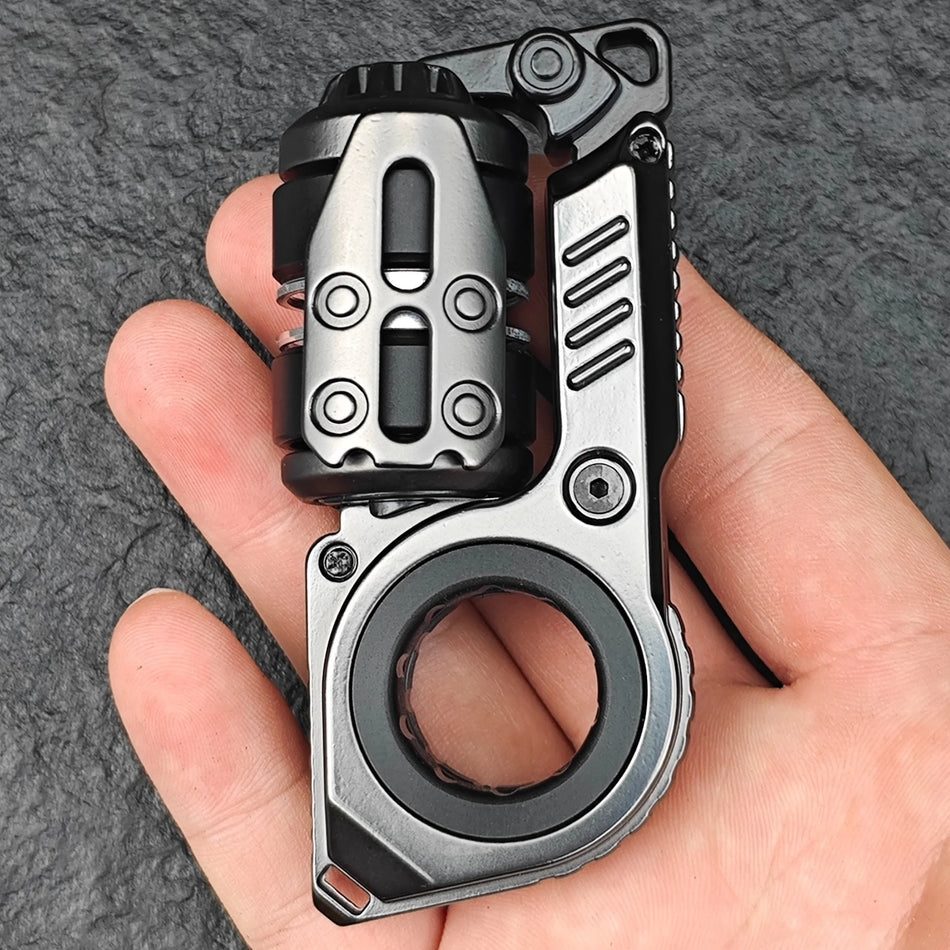 Giocattoli e Slider Fidget EDC con Suono Croccante, Forchetta di Accordatura, Uovo Magnetico a Spinta Ratchet