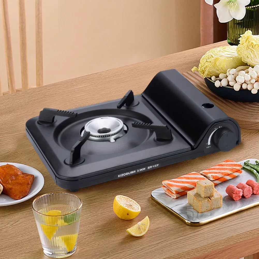 2025 Portable Single Burner Camping Gas Stove &ndash; Automatic Ignition Convenience