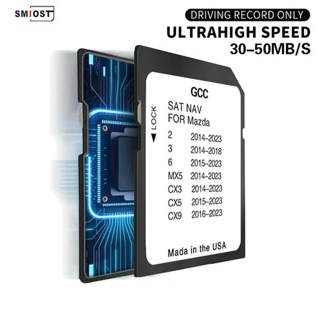 2024 Update Maps GCC Middle East SD Card &ndash; Mazda Navi