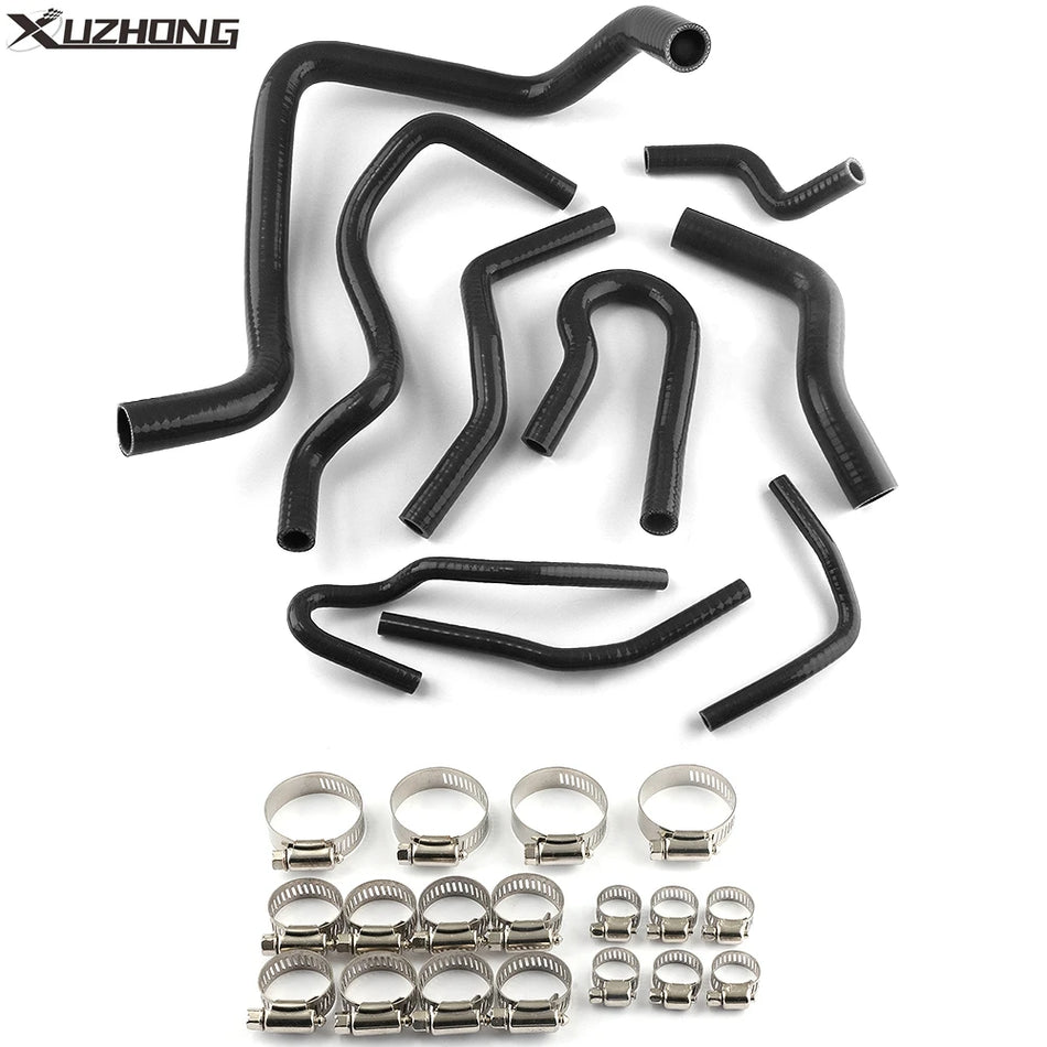 Kit de furtun de radiator pentru Honda Civic SOHC D15 D16 EG EK, silicon, set de 9 piese