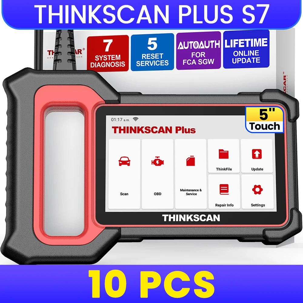 ThinkCar Thinkscan Plus S7 S6 S4 OBD2 Scanner &ndash; Diagnostics 10 PCS PLUS S7 / CHINA