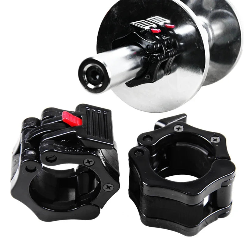 Premium Barbell Collar Locks - Secure &amp; Durable Weight Lifting Clips