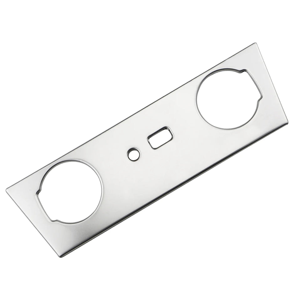 Hyundai Encino Kona Stainless Steel Cigarette Lighter Panel Cover Trim Sticker