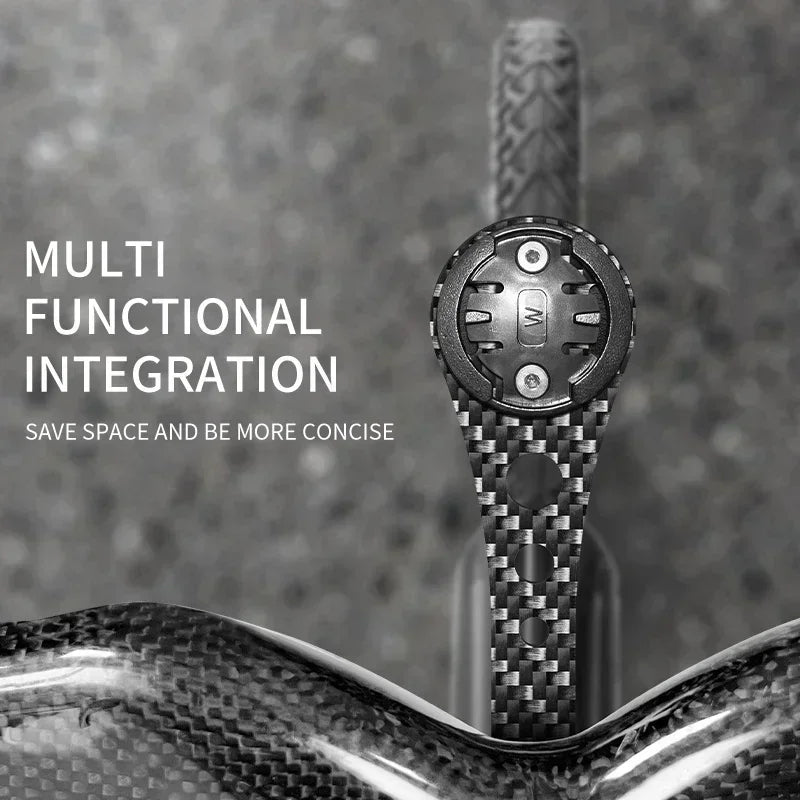 BUCKLOS Bicycle Computer Mount &ndash; Lightweight Carbon Fiber Design