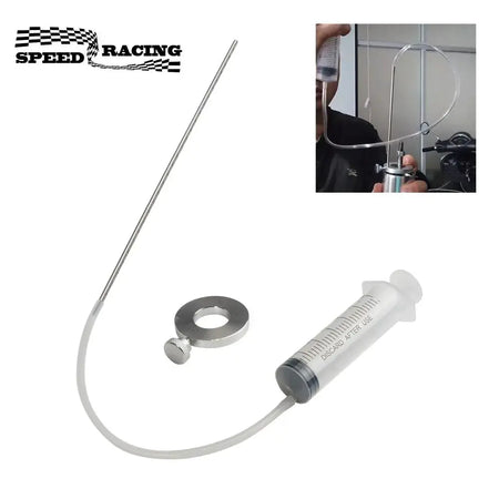 Fork Oil Level Gauge Kit Universal Fork Oil Level Adjustment Measuring Tool for Motorcycle Capacity 60ml by InterCyprus Trading Ltd