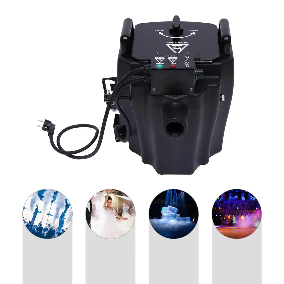 3500W Dry Ice Fog Machine &ndash; 150M Coverage for Events