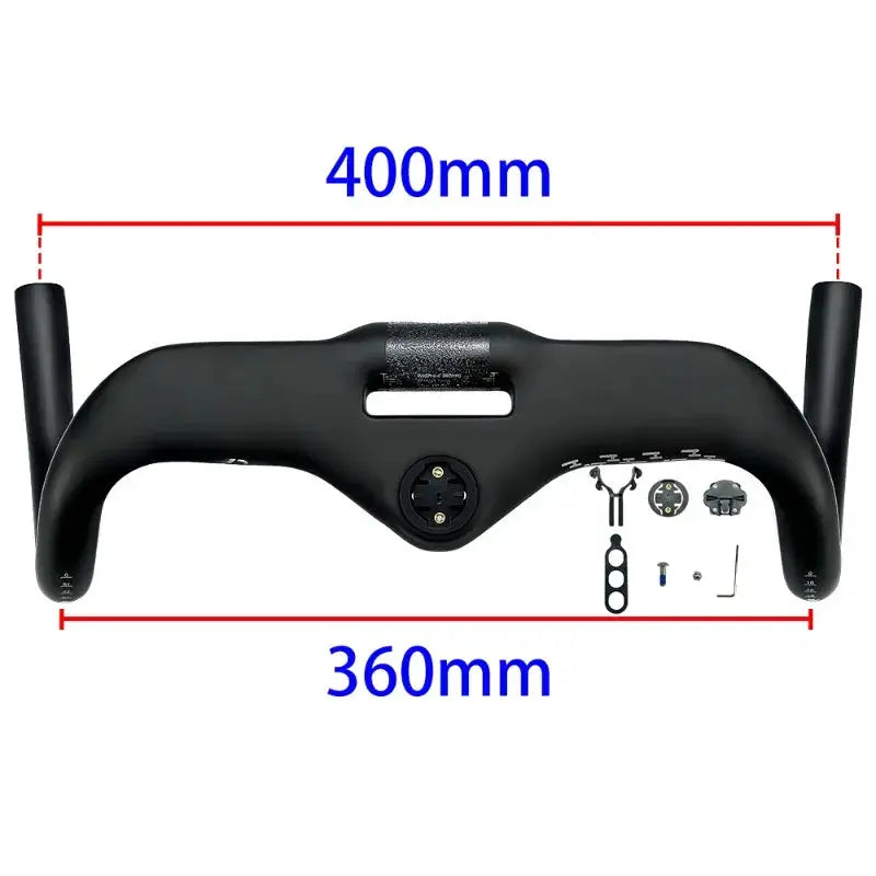 BALUGOE All Carbon Road Bicycle Handle SGS Professional Competition Level Bicycle Handlebar All Internal Cables Bike Handle Bar by InterCyprus Trading Ltd