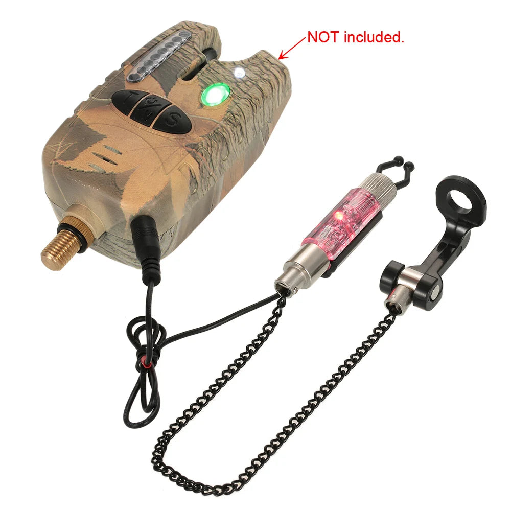 Iron Fishing Bite Alarm Chain Swinger &ndash; LED Indicator