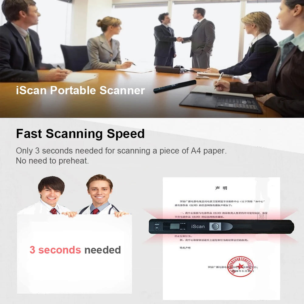 Youool Scanner di documenti portatile A4 900 DPI ad alta risoluzione foto a colori portatile formato JPG/PDF USB 2.0 Scanner di documenti portatili per documenti, ricevute, foto (nero Youool Scanner di documenti portatile A4 900 DPI ad alta risoluzione foto a colori portatile formato JPG/PDF USB 2.0 Scanner di documenti portatili per documenti, ricevute, foto (nero