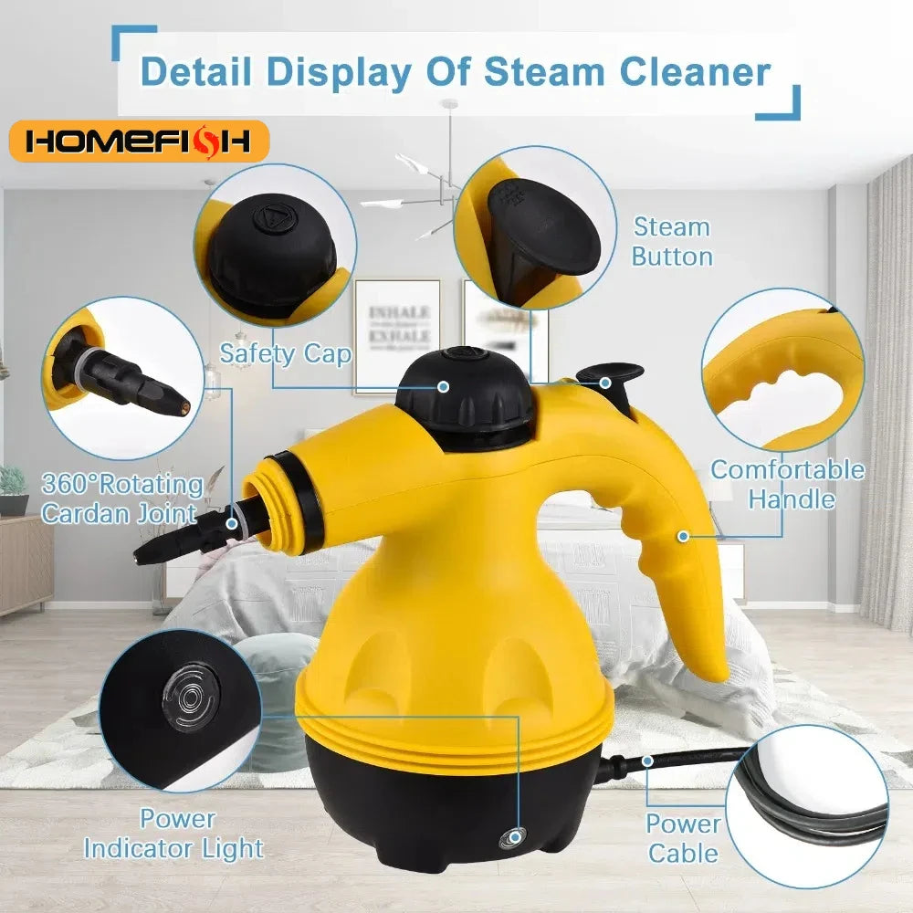 High-Temperature Handheld Steam Cleaner for Home &amp; Car 110V / Other