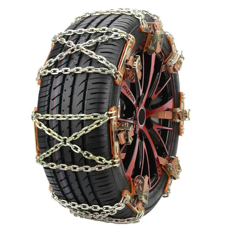 Winter Vehicle Anti Skid Chains &ndash; Thick Manganese Steel