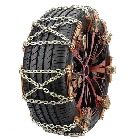 Winter Vehicle Anti Skid Chains &ndash; Thick Manganese Steel