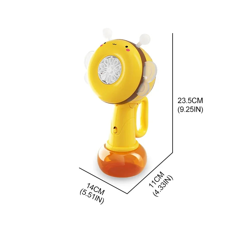 Automatic Bee Bubble Machine - Battery Powered Fun