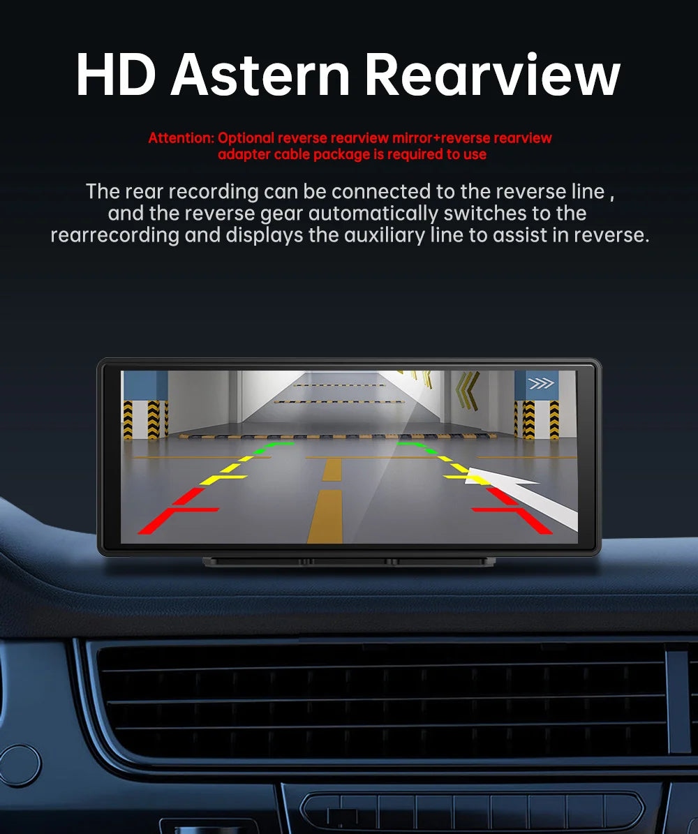 10.26 Inch Universal Car Radio Player with GPS, Wireless CarPlay &amp; Android Auto