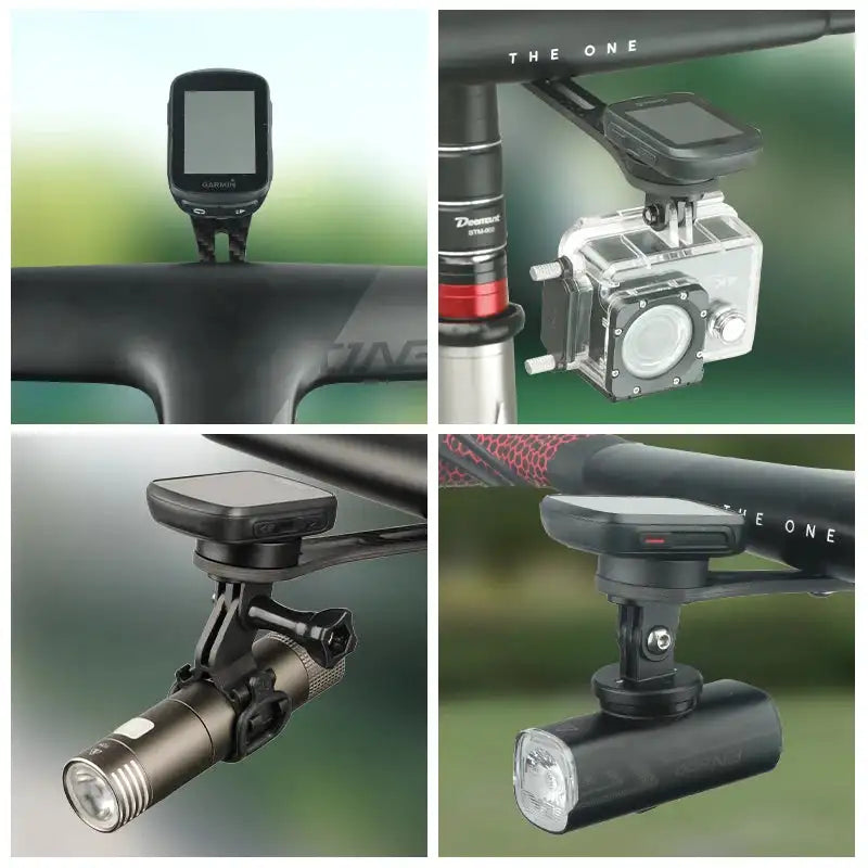 Carbon Handlebar Computer Bracket For Garmin Bryton Wahoo