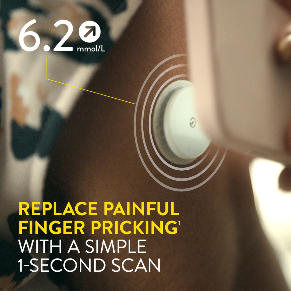 FreeStyle Libre Sensore per Glucosio nel Sangue da 14 Giorni App NFC