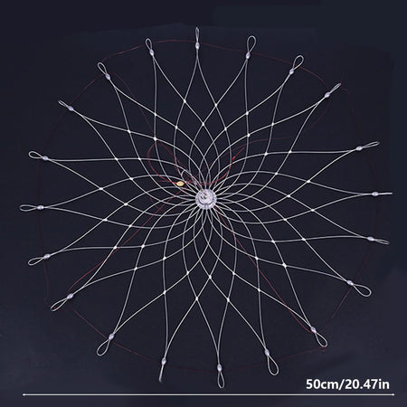 Durable Automatic Crab Trap - Steel Wire Fishing Net