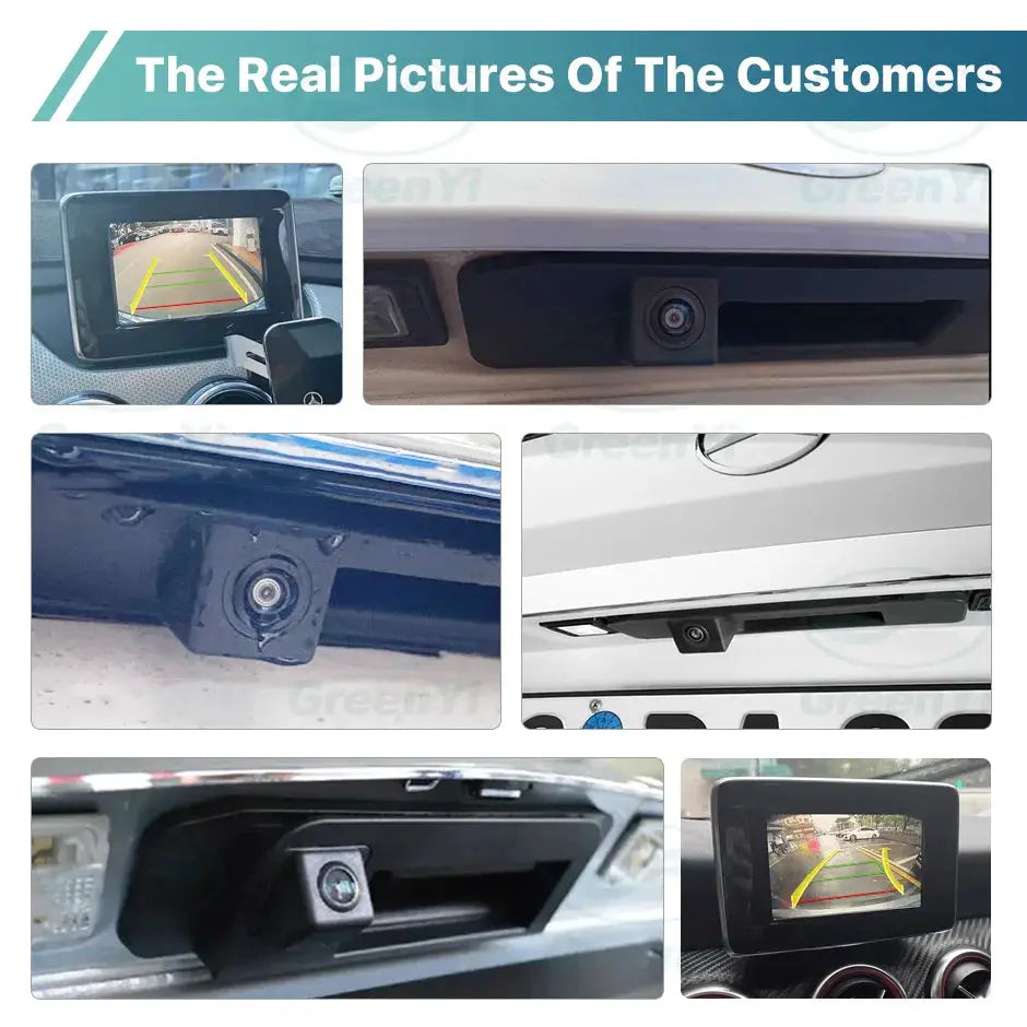 Dynamic Track AHD Rear Camera For Mercedes Benz B/C/E/S-Class W204 W212 W221 W251 B200 W169 W164 ML350 ML330 Vito Viano Sprinter by InterCyprus Trading Ltd