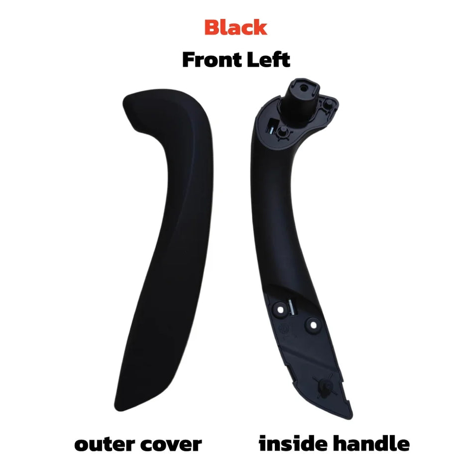 Front Interior Door Handle Black For Renault Megane 3 Fluence
