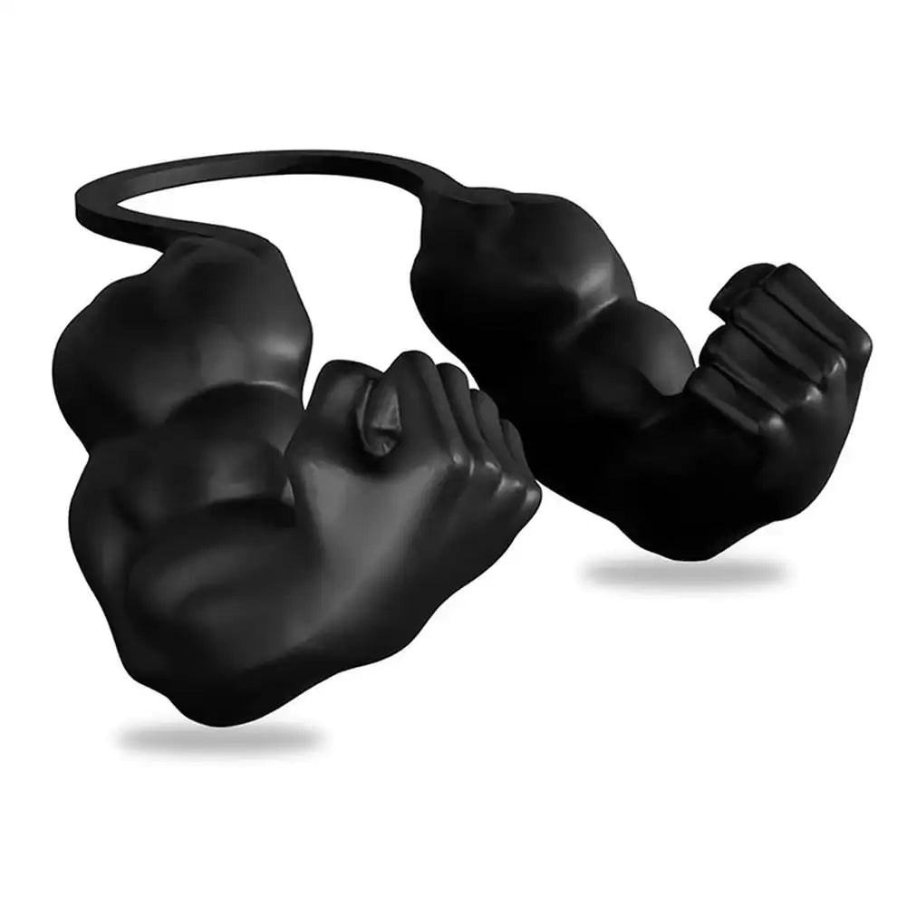 3D Printed Cat Muscle Arm Cosplay Prop for Halloween Black