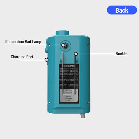 Portable Intelligent Fishing Oxygen Pump &ndash; Touchless Sensing