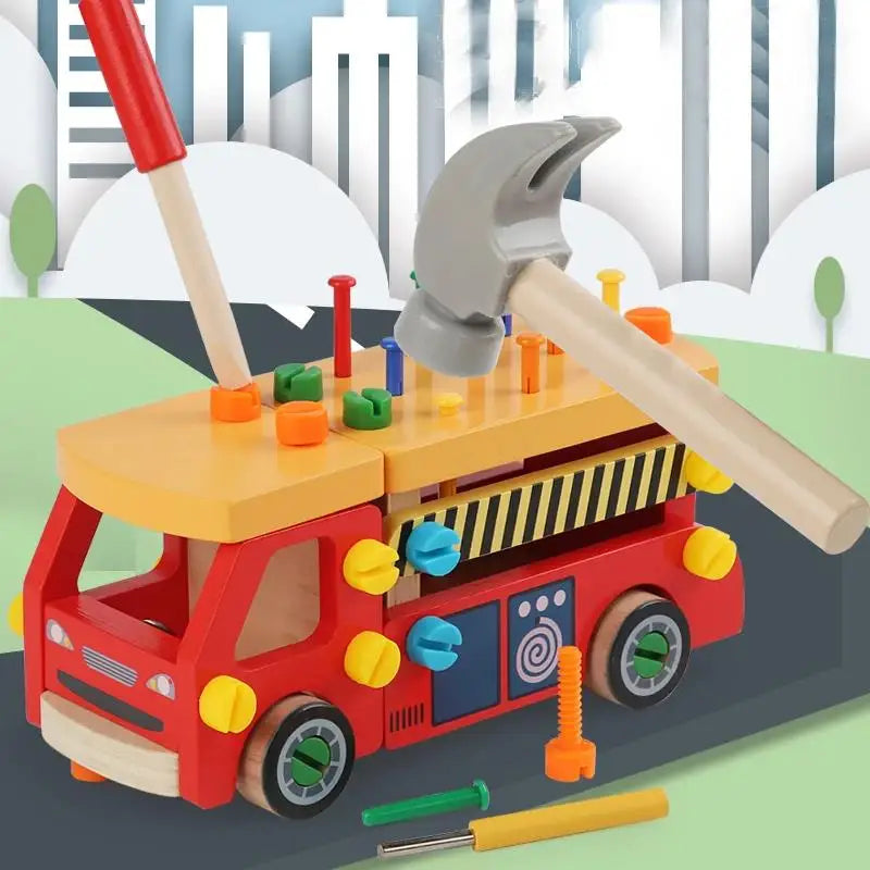 Children 3D Busy Board Wooden Toys Montessori &ndash; Fine Motor NB380C2