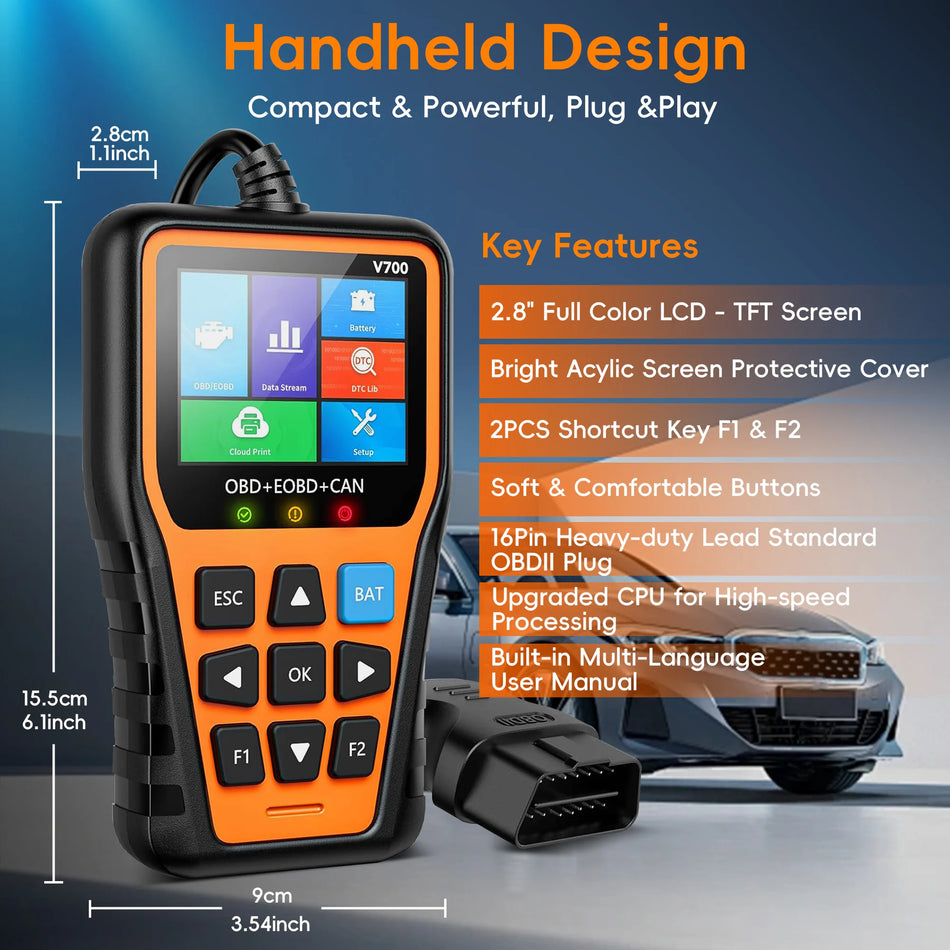 OBD2 Diagnostiikkaskanneri IM-valmiudella, Nollaus, Tila 6 ja 8