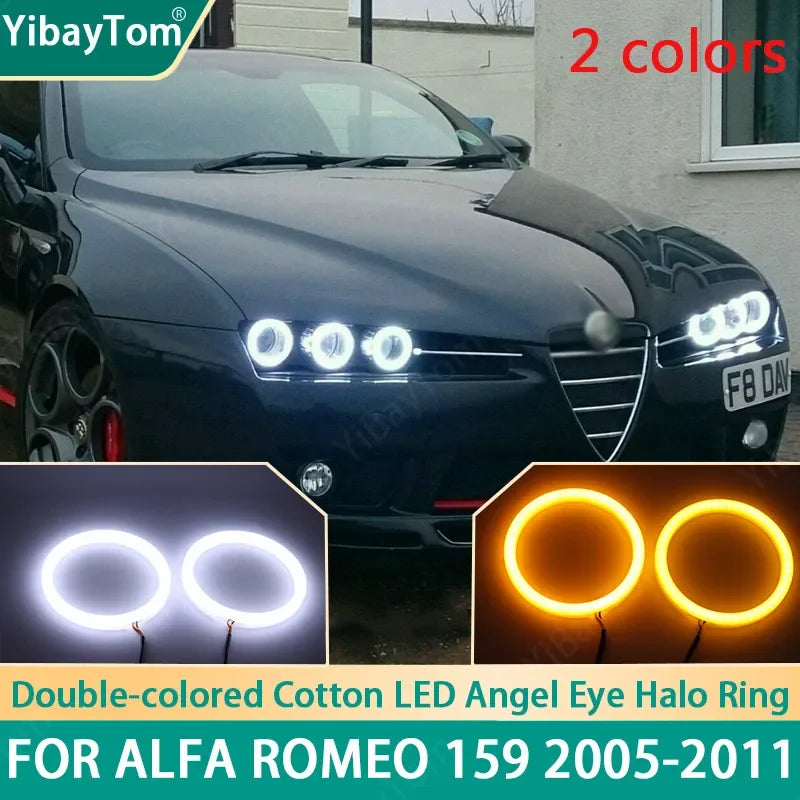 Kit de Anéis LED SMD Angel Eye com DRL Switchback para Alfa Romeo 159 2005-2011