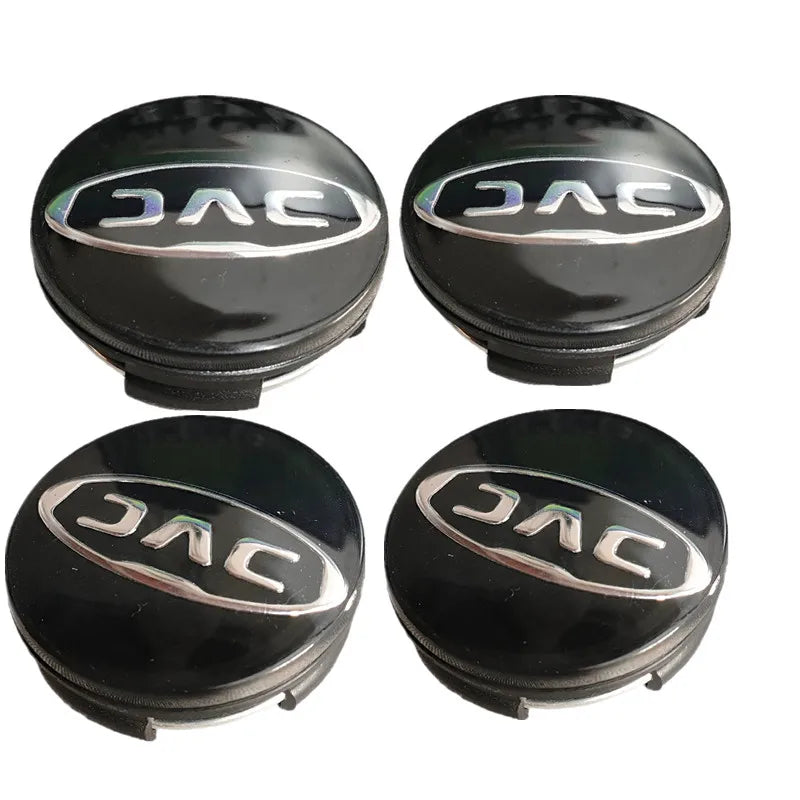 Wheel Center Caps Plastic for JAC S2 T40 S3 S5 M3 M4 IEV6E R3 by InterCyprus Trading Ltd