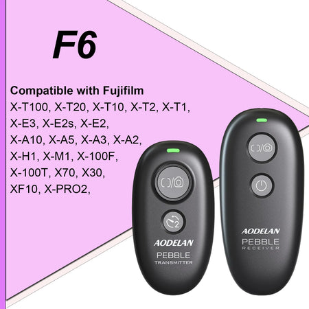 AODELAN Wireless Camera Shutter Release Remote for Canon, Sony, Nikon F6 for Fujifilm / CHINA