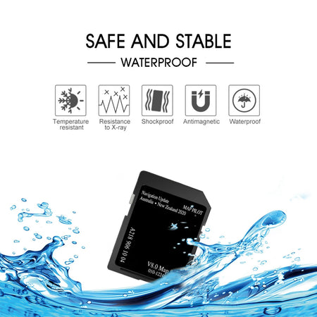 Mercedes Garmin Navigation SD Card 8GB V8 &ndash; ANZ Maps Update