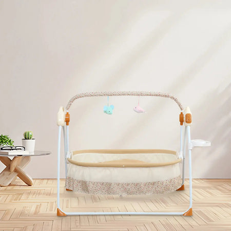 Electric Cradle Foldable Baby Cradle - Music And Swing