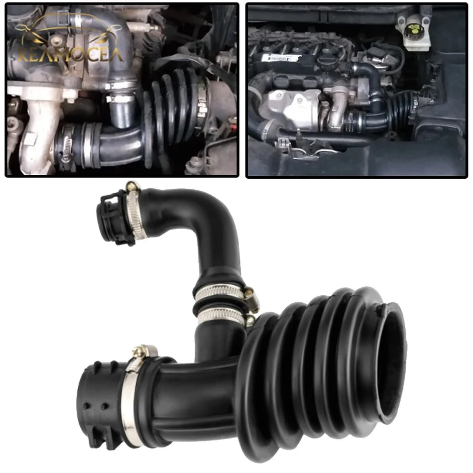 Tubo di Aspirazione Aria per Ford Focus C-Max MK2 1.6 TDCi EPDM Nero Sostituzione Diretta Aftermarket