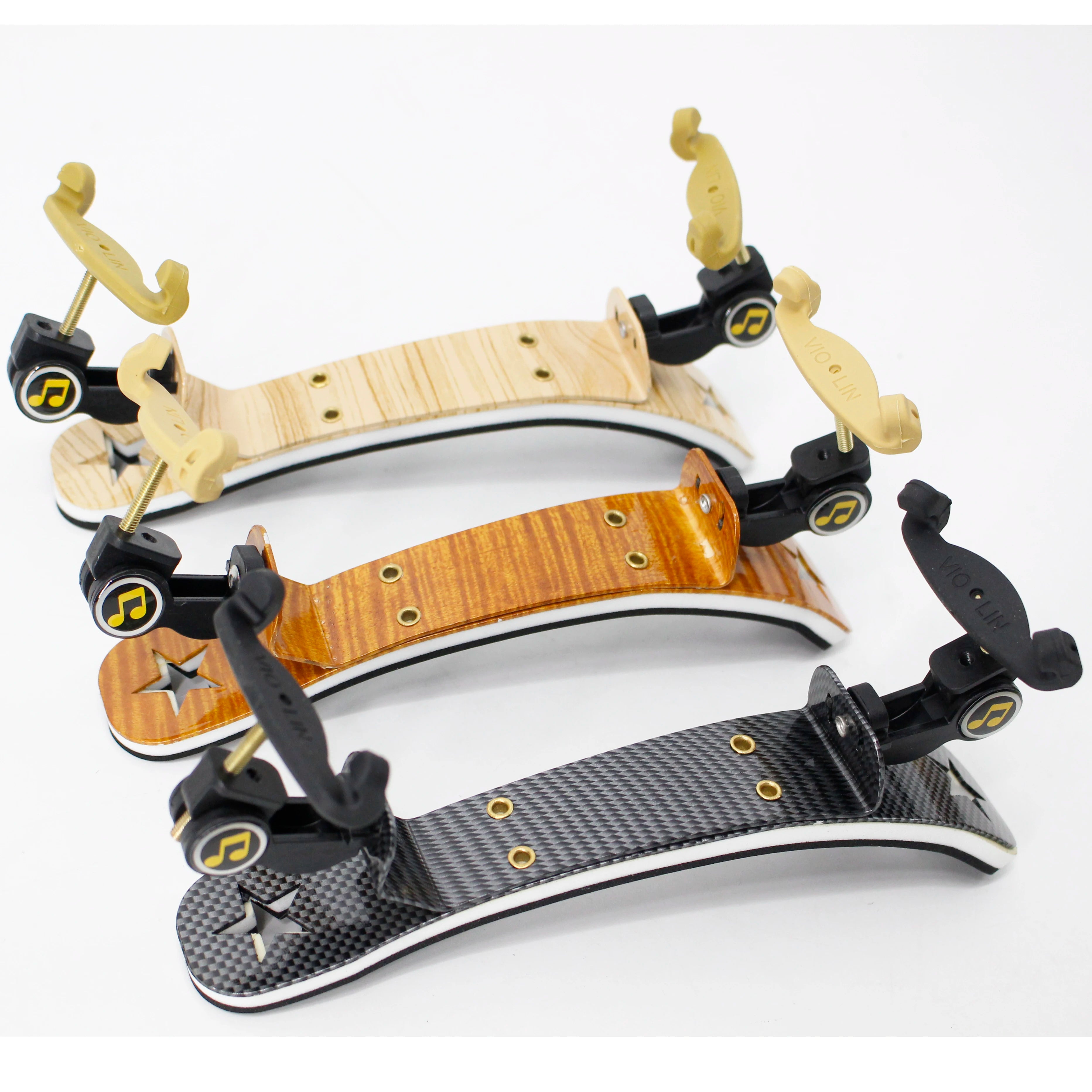 Tonling Violin Shoulder Rest &ndash; Adjustable Aluminum Alloy 3/4