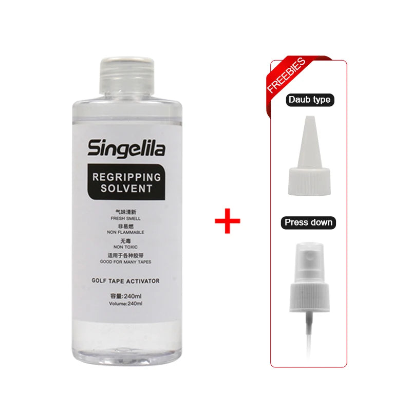 Grip Solvent GJ-104 &ndash; Quick And Easy Golf Club Regripping A bottle of 240ML / CHINA