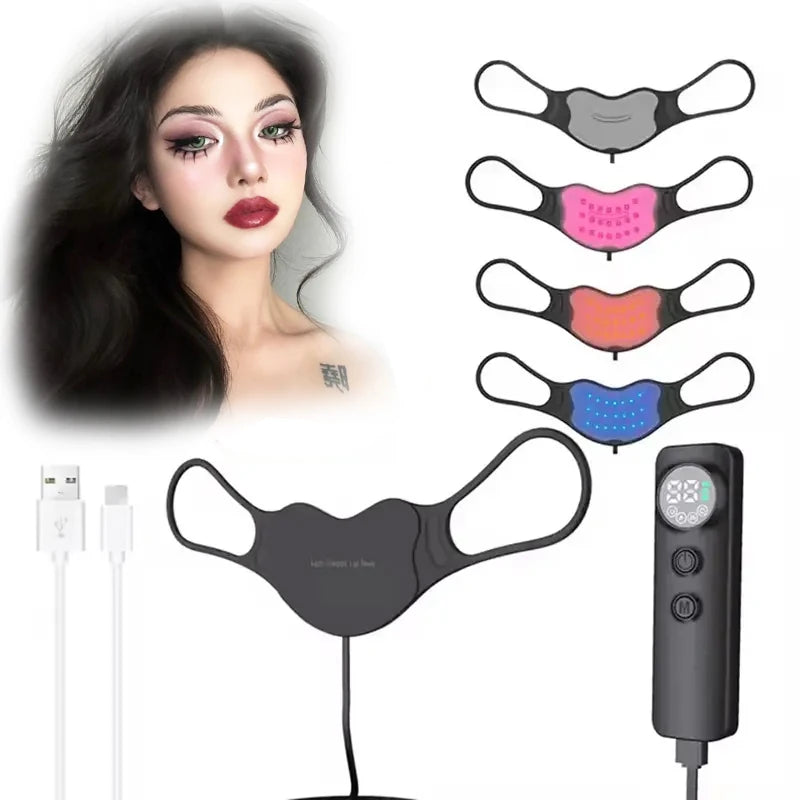 Photon Infrared Red Lights Therapy Lip Mask &ndash; Four Modes