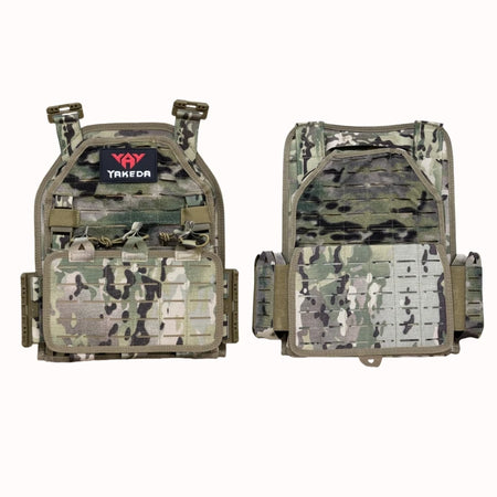 YAKEDA Tactical Vest 6094 &ndash; Lightweight Molle Vest Outdoors CP