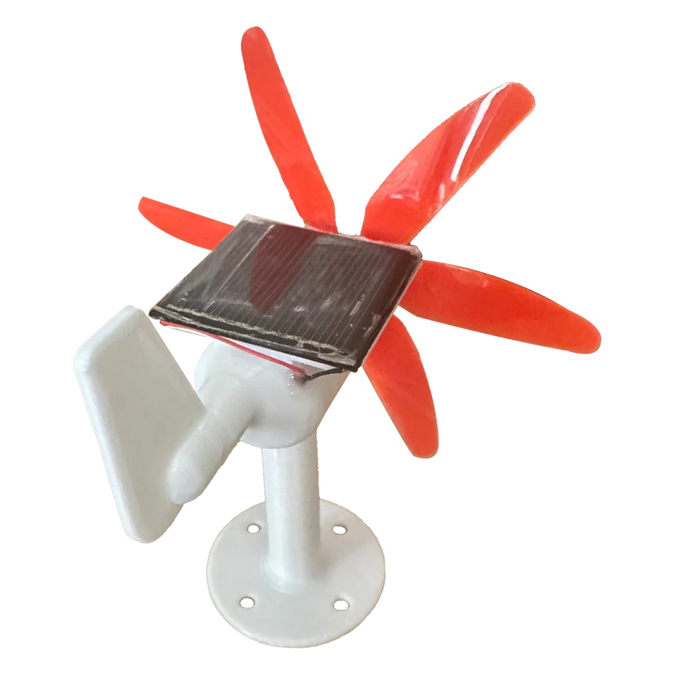 Mini Wind Turbine With Solar Panel 6 Blade Generator
