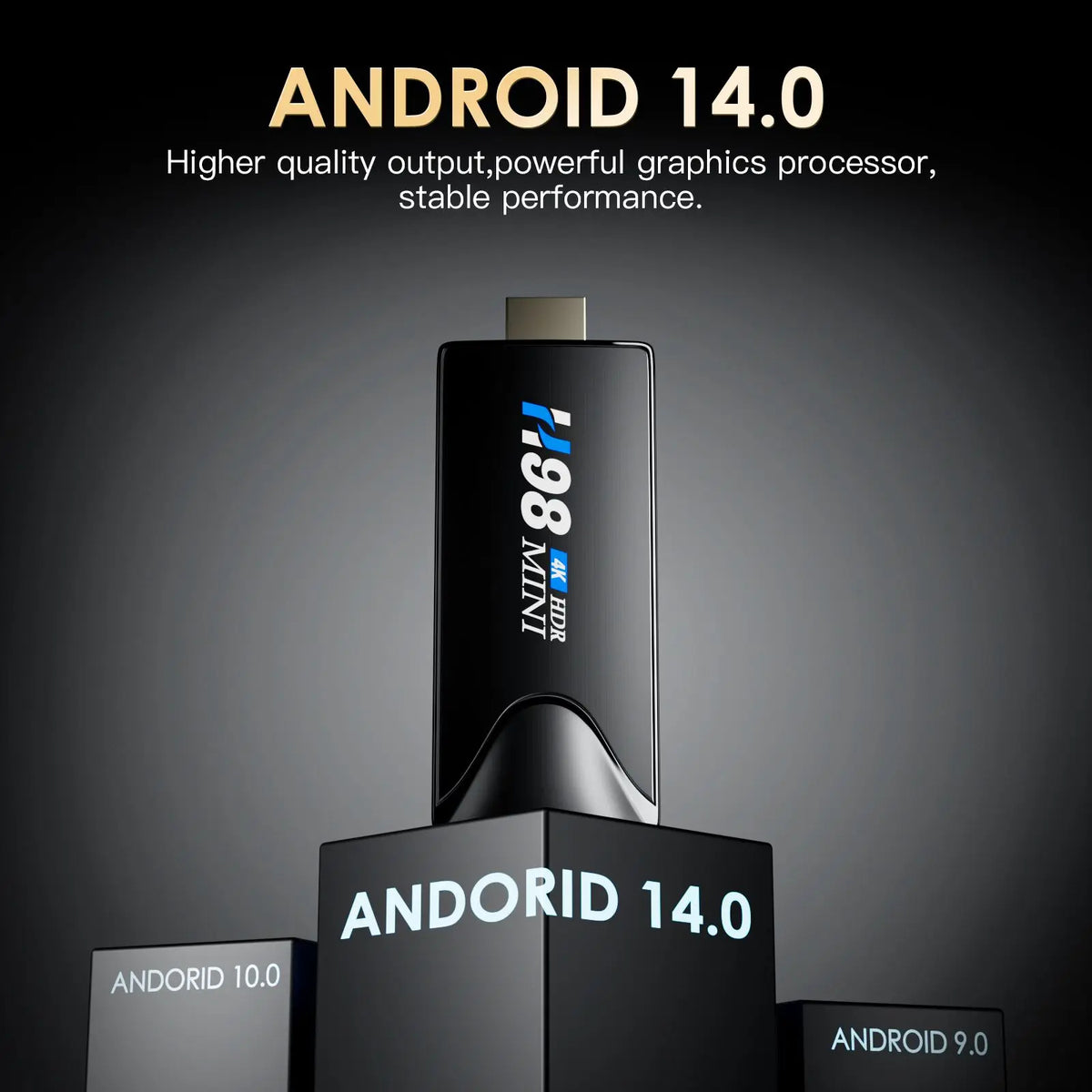 HONGTOP Android Mini TV Stick &ndash; 4K 6K HDR Streaming