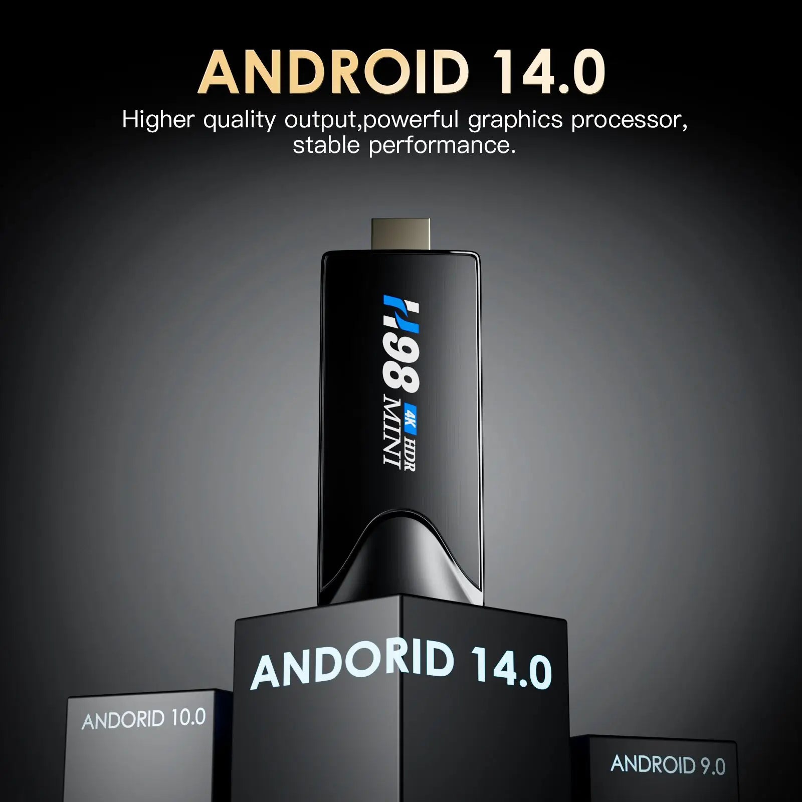 HONGTOP Android Mini TV Stick &ndash; 4K 6K HDR Streaming