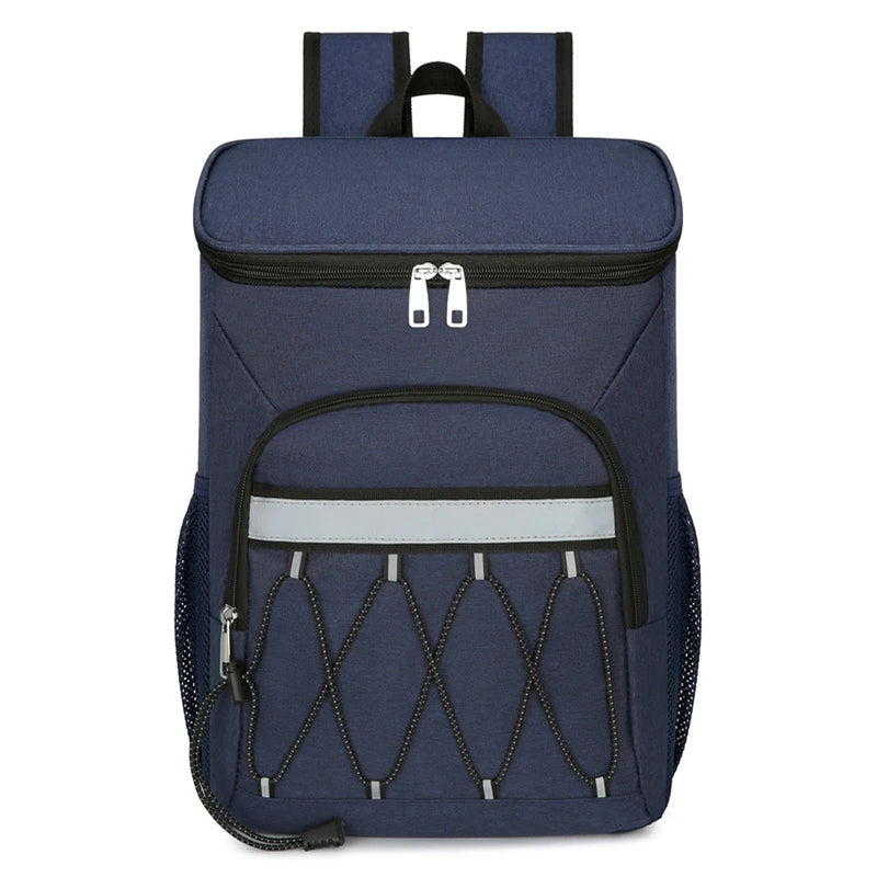 Cooler Backpack &ndash; Leak Proof Insulated Lunch Bag For Travel Blue