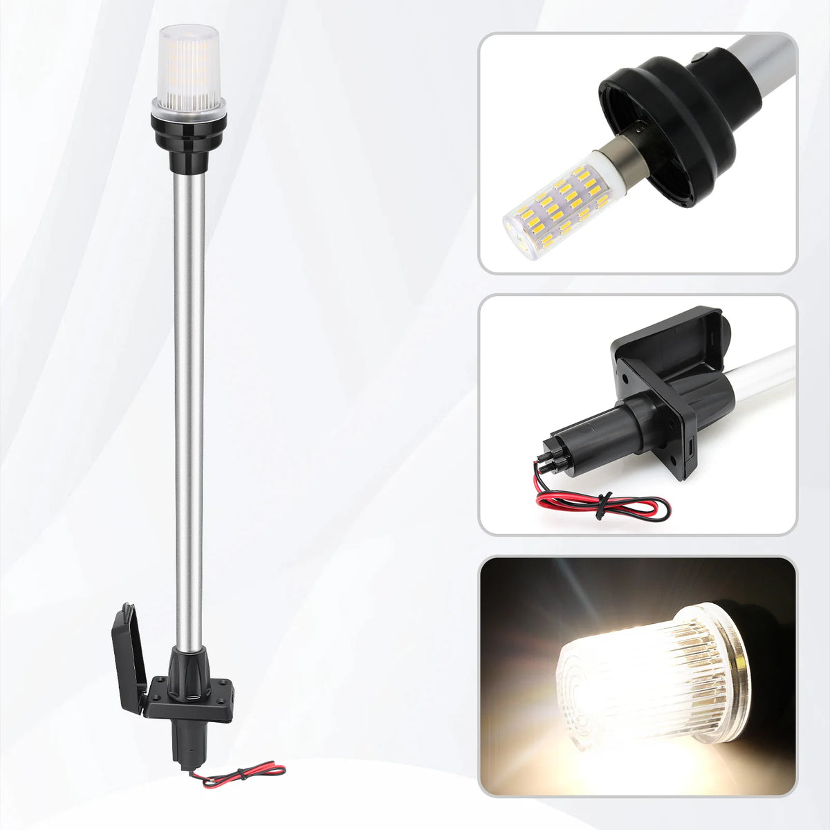 22 Inch Boat Navigation LED Light - Anchor &amp; Marine Safety | MAIMEIMI