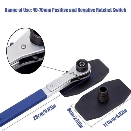 Ratchet Brake Caliper Spreader Tool &ndash; Stainless Steel