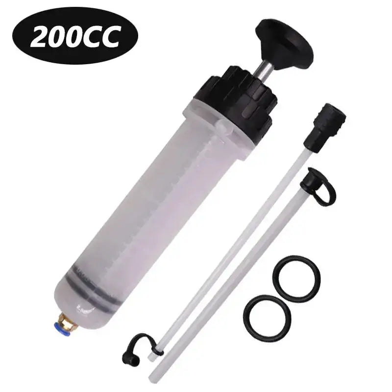 Car Engine Oil Fluid Pump Efficient Vacuum Manual Inhalation Syringe Style Engine Cooolant Transfer Translucent 500cc/1500cc by InterCyprus Trading Ltd