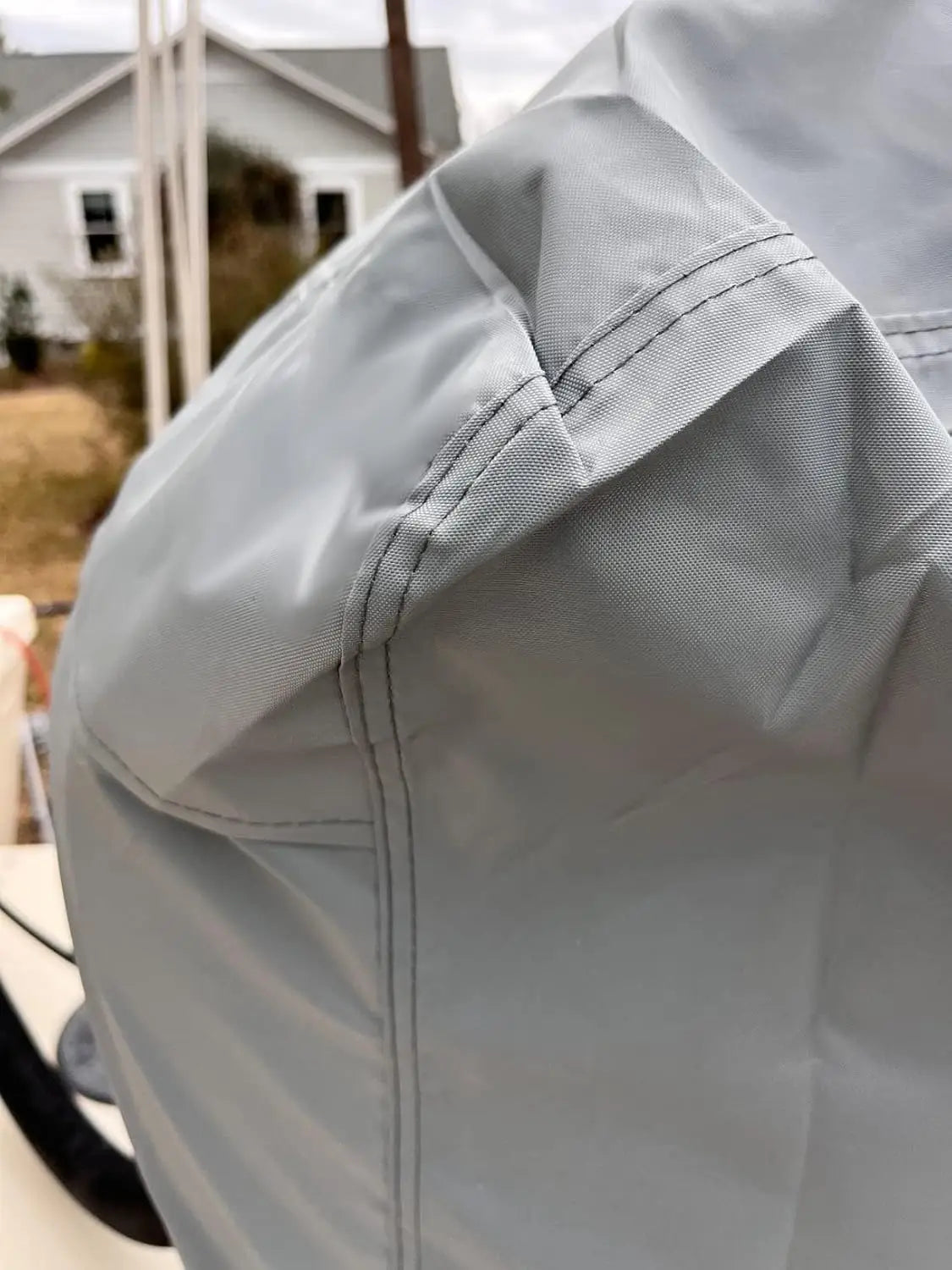 Universal Grey Waterproof Outboard Motor Cover for 6-225HP Engines