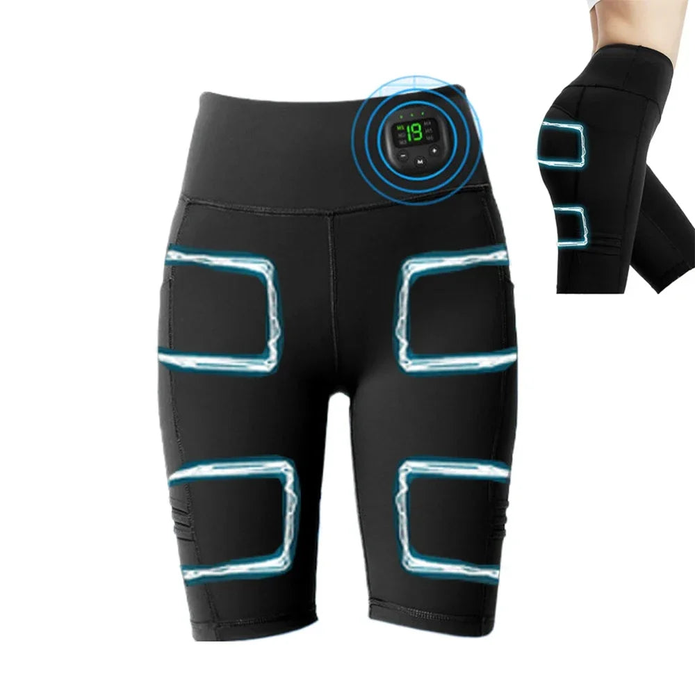 EMS Muscle Stimulation Massage Pants &ndash; Leg Shaping Slimming