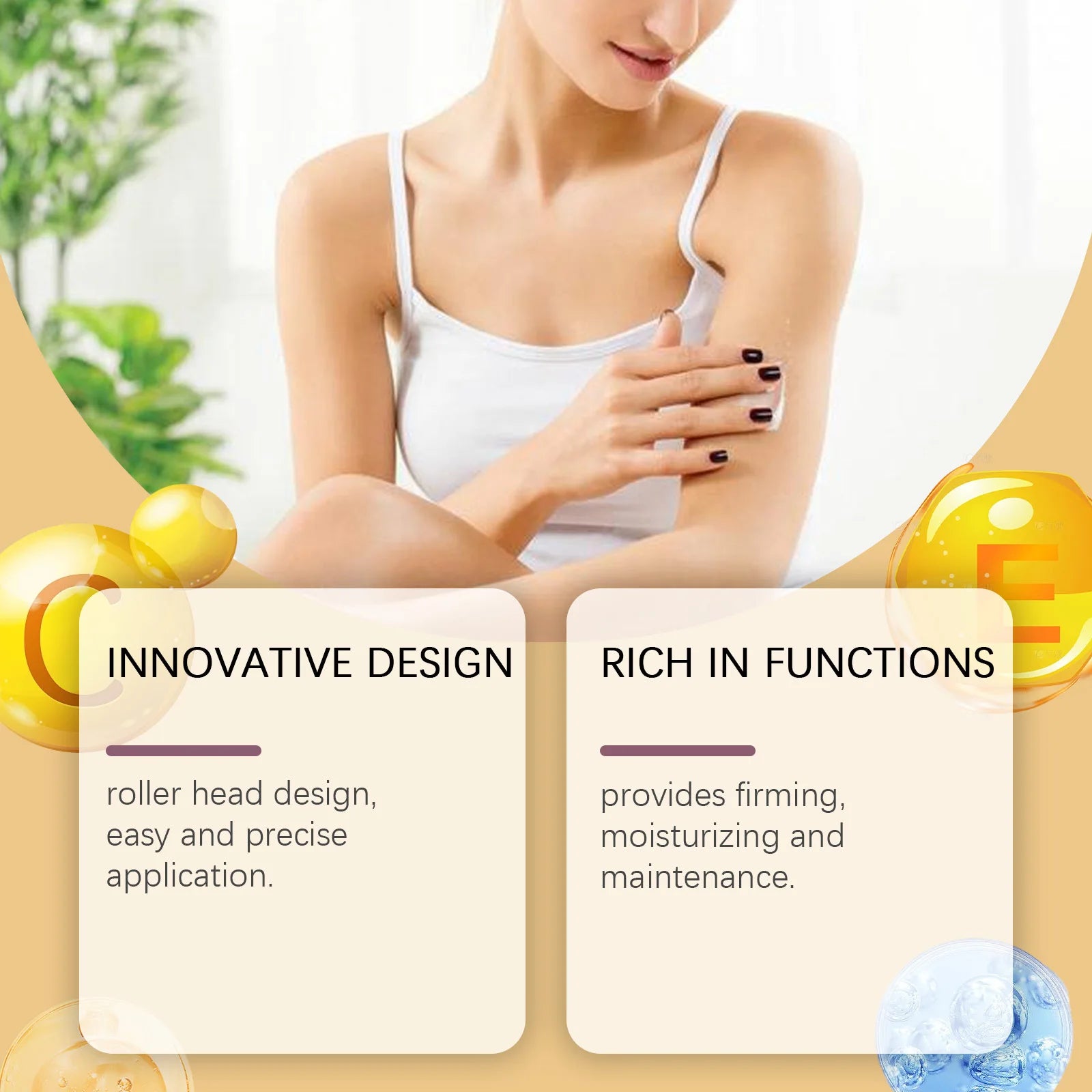 EELHOE Bee Venom Skin Tightening Cream Roller &ndash; Enhance Skin Elasticity